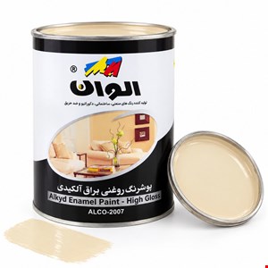 رنگ 1 کیلو مشکی براق الوان 