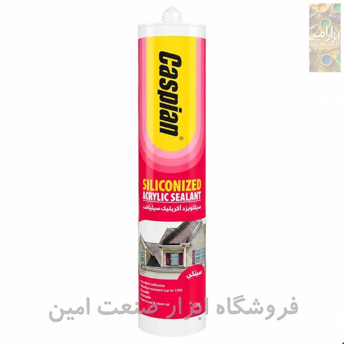 خمیر درز گیر سیلیکونی کاسپین